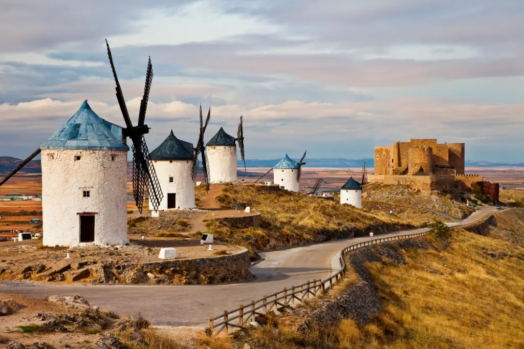 Es consuegra Windmühlen. Kastilien-La Mancha